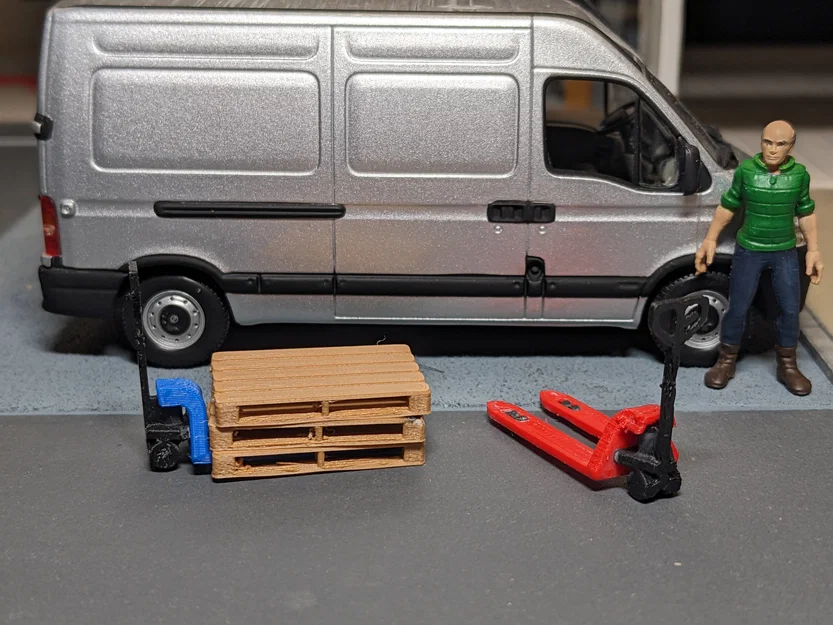 Xe nâng tay - Tỷ lệ 1:43 - Image 4