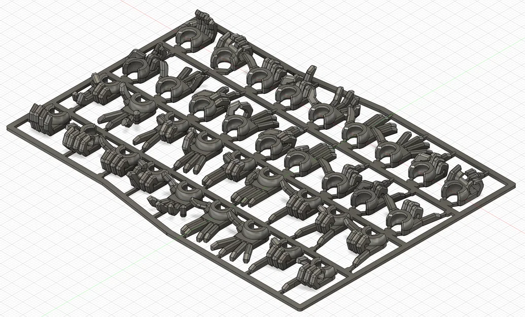 Bộ sưu tập 18 cặp bàn tay cực chất cho Dummy 13 (Hand Megapack) - Image 1