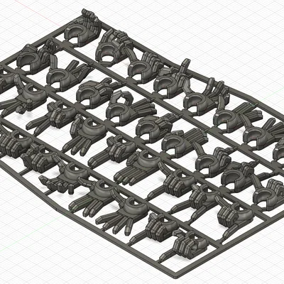 Bộ sưu tập 18 cặp bàn tay cực chất cho Dummy 13 (Hand Megapack)