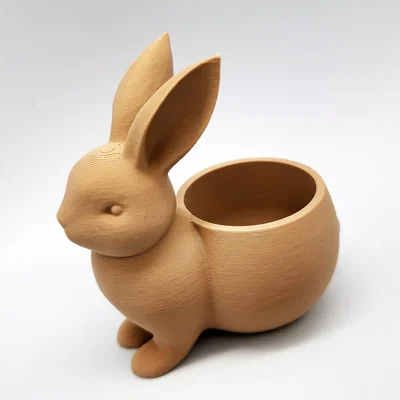 Chậu trồng sen đá hình chú thỏ - Bunny Succulent Planter 1