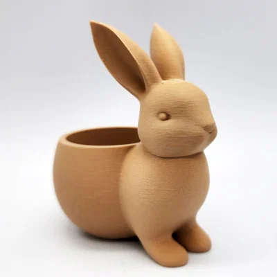 Chậu trồng sen đá hình chú thỏ - Bunny Succulent Planter 1