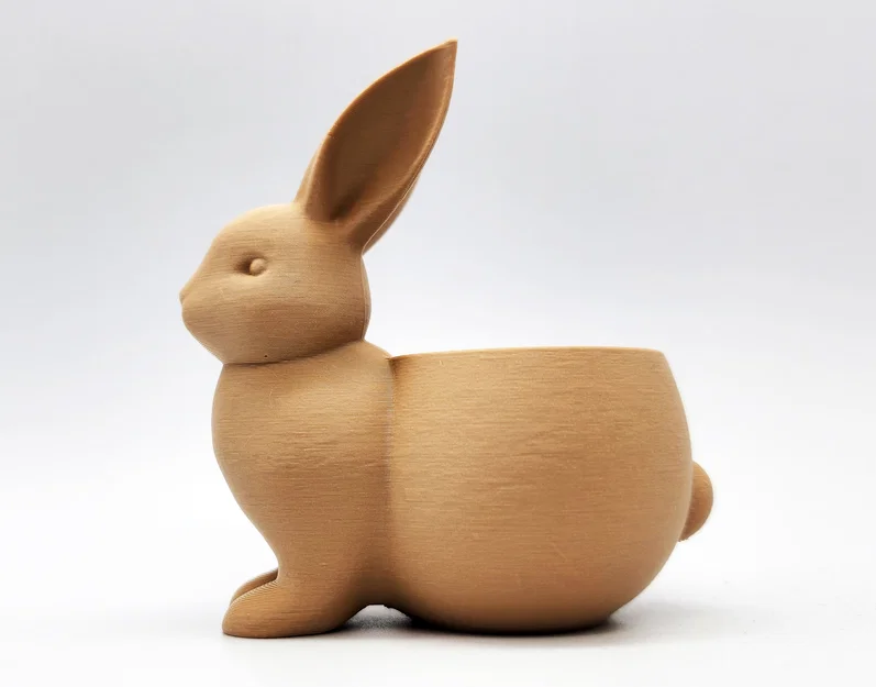 Chậu trồng sen đá hình chú thỏ - Bunny Succulent Planter 1 - Image 3