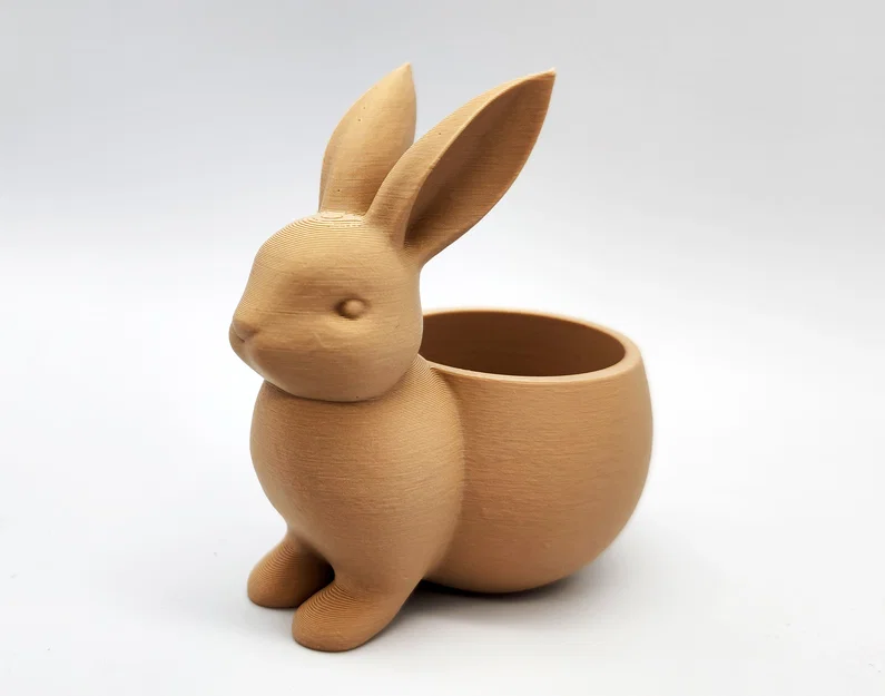 Chậu trồng sen đá hình chú thỏ - Bunny Succulent Planter 1 - Image 4