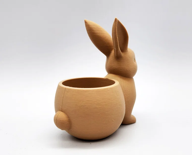 Chậu trồng sen đá hình chú thỏ - Bunny Succulent Planter 1 - Image 5