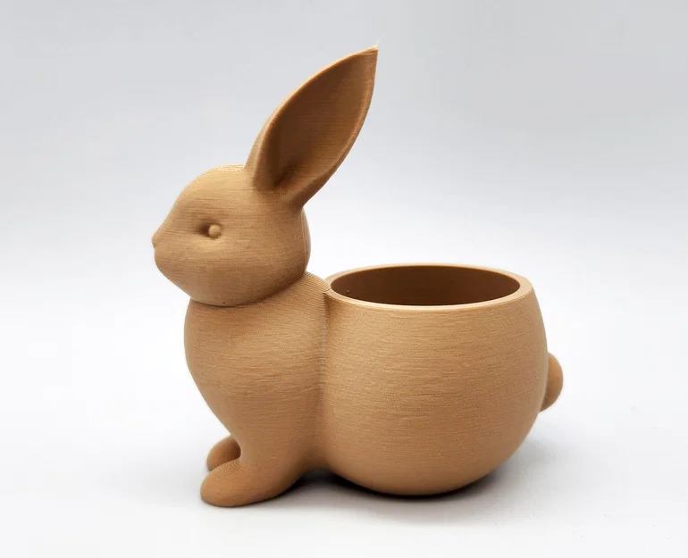 Chậu trồng sen đá hình chú thỏ - Bunny Succulent Planter 1 - Image 6