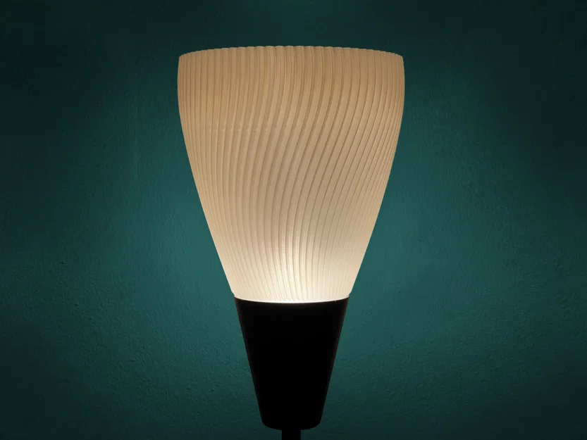 Chụp đèn in 3D Vase Mode trang trí cho đèn sàn Ikea Tågarp - Image 1