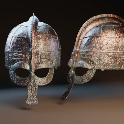 Mũ sắt thời Vendel (Vendel-period spectacle helmet)