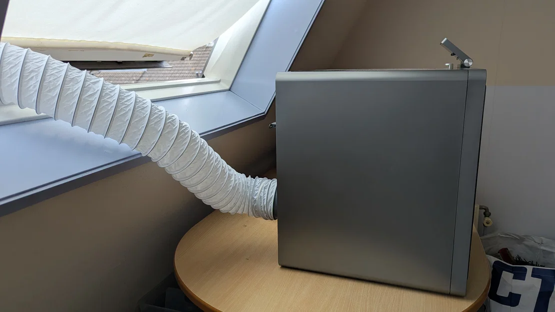 Bộ Hút Khói & Khay Nhựa Thừa 100mm Hybrid cho Anycubic Kobra S1 - Image 1