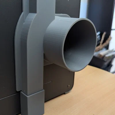 Bộ Hút Khói & Khay Nhựa Thừa 100mm Hybrid cho Anycubic Kobra S1