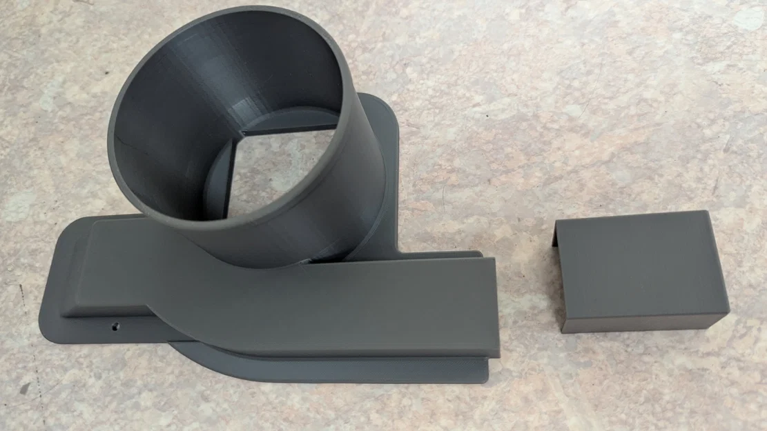 Bộ Hút Khói & Khay Nhựa Thừa 100mm Hybrid cho Anycubic Kobra S1 - Image 4