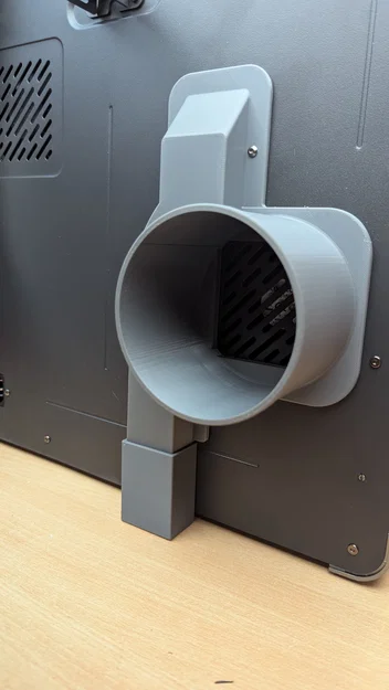 Bộ Hút Khói & Khay Nhựa Thừa 100mm Hybrid cho Anycubic Kobra S1 - Image 5