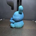 Mô hình chú thỏ len 3D (Chubby Knitted Bunny) siêu dễ thương - Thumbnail 3