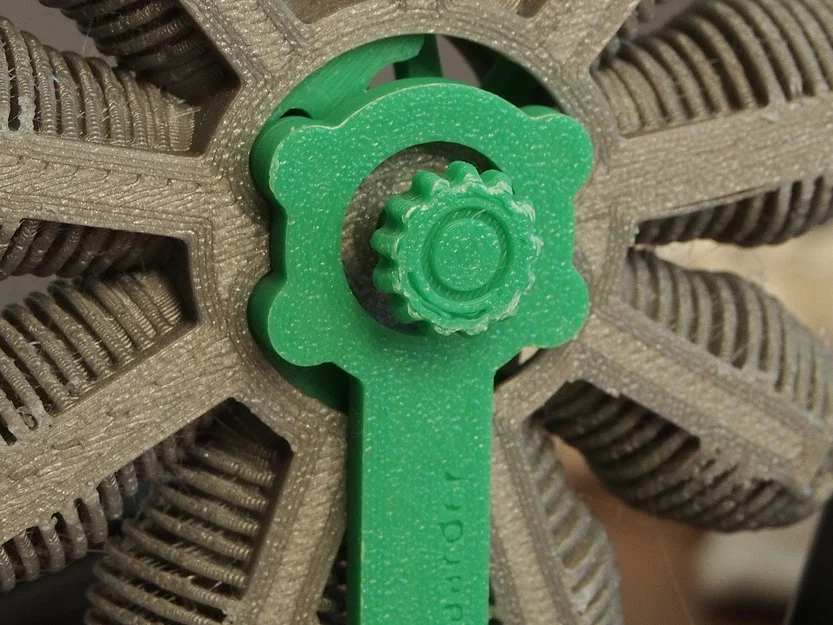 Mô hình Fidget Động cơ 9 Xi-lanh Radial/Rotary - Image 3