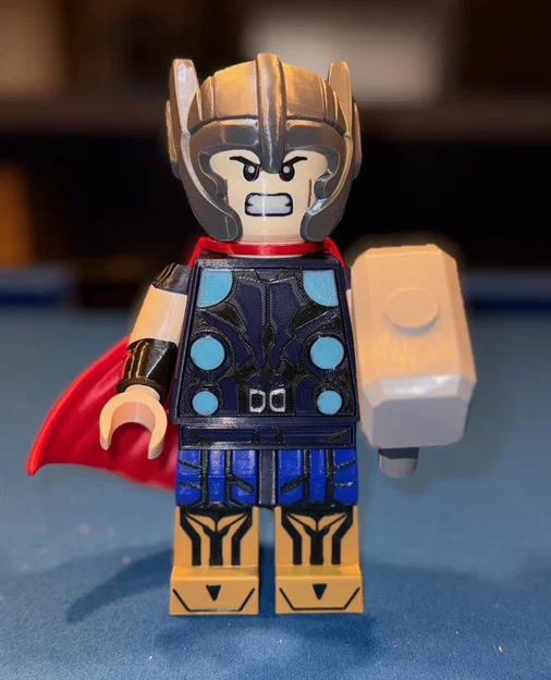 Mô hình Marvel Thor Brick MegaFigure (Tỉ lệ 5:1) - Image 1
