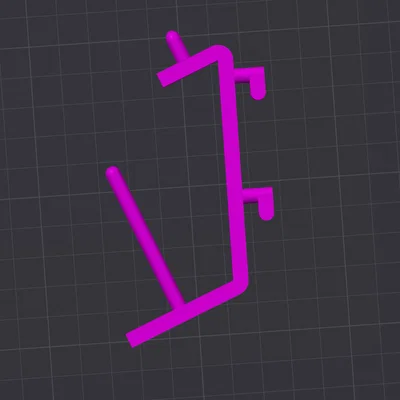 Giá treo cuộn chỉ/thớt cho bảng Ikea Skadis