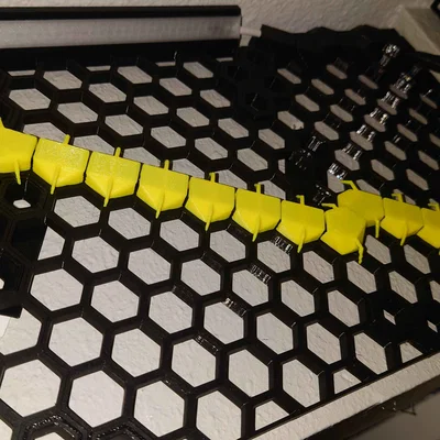 Ốp che dây cáp hình con rết cho HSW