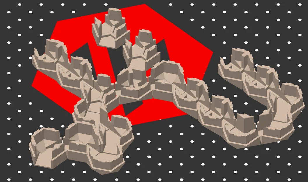 Bộ ốp che dây cáp cho Honeycomb Storage Wall (HSW) - Image 3