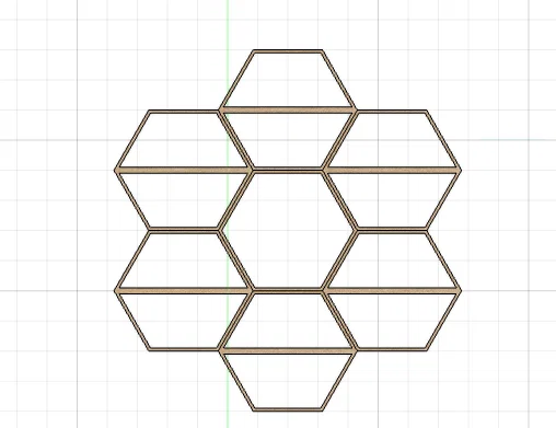 Khay đựng đồ đa năng tổ ong Organizer GT550 in 3D cực đẹp - Image 1