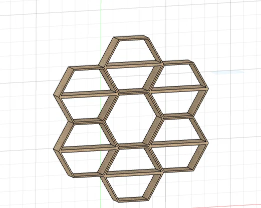 Khay đựng đồ đa năng tổ ong Organizer GT550 in 3D cực đẹp - Image 2