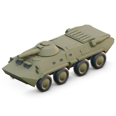 Mô hình Down Range - BTR-80