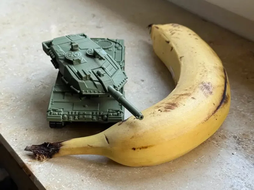 Mô hình xe tăng Leopard 2A5 3D in chi tiết tỉ lệ 1:72 - Image 1