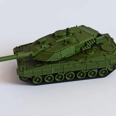 Mô hình xe tăng Leopard 2A5 3D in chi tiết tỉ lệ 1:72