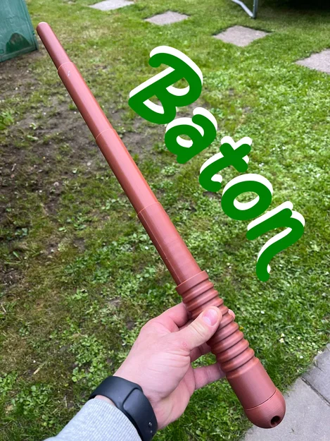 Baton có thể thu gọn, kéo dài và rút lại - Image 1