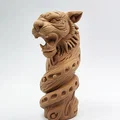 Tượng Totem Hổ Xoắn (Twisted Tiger Totem) - Thumbnail 2