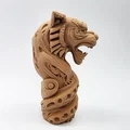 Tượng Totem Hổ Xoắn (Twisted Tiger Totem) - Thumbnail 3