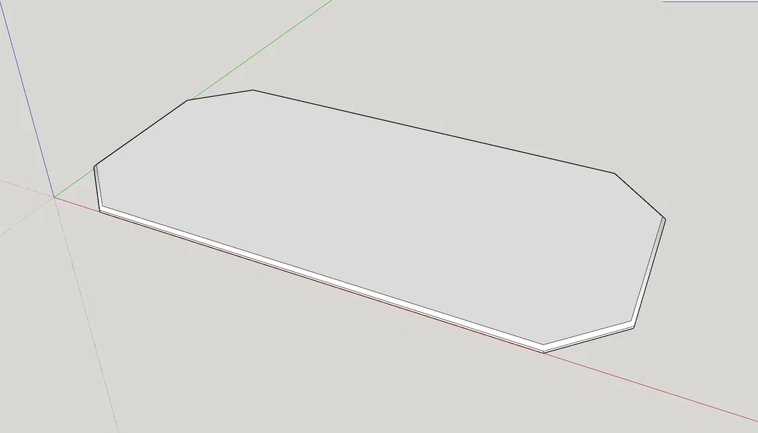 Tấm bảng phẳng trống (Thin Blank Plaque) - Image 1