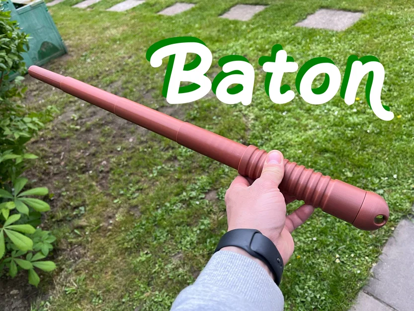 Baton có thể thu gọn, kéo dài và rút lại - Image 6