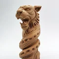 Tượng Totem Hổ Xoắn (Twisted Tiger Totem) - Thumbnail 4