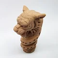 Tượng Totem Hổ Xoắn (Twisted Tiger Totem) - Thumbnail 5