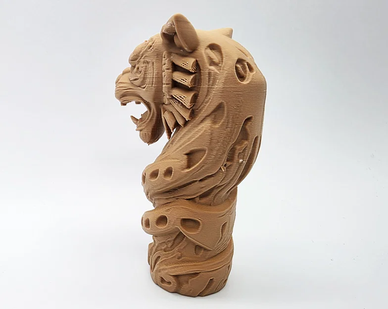 Tượng Totem Hổ Xoắn (Twisted Tiger Totem) - Image 7