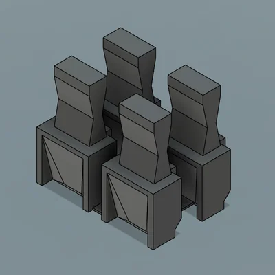 Nắp che bụi cổng RJ45 - Thiết kế tối ưu cho in 3D