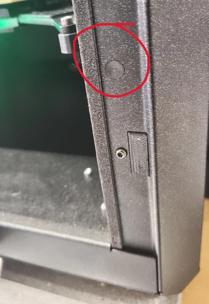 Nắp đậy lỗ khung cửa cho CORE One Enclosure - Phụ kiện in 3D - Image 1