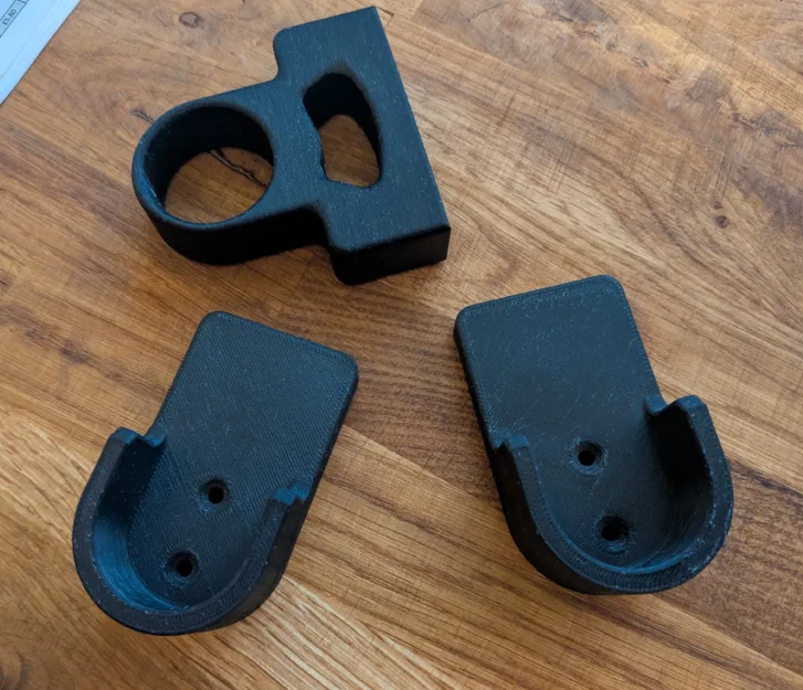 Bộ giá treo thanh tủ quần áo 32mm - Phiên bản cải tiến - Image 1