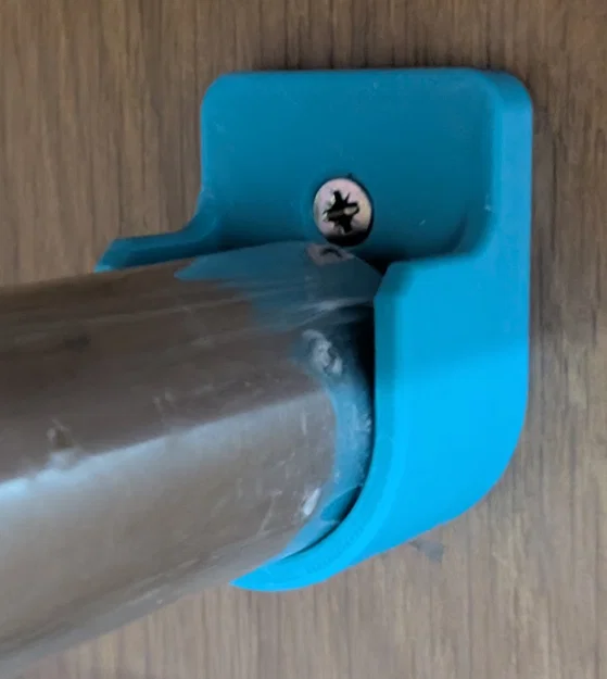 Bộ giá treo thanh tủ quần áo 32mm - Phiên bản cải tiến - Image 2