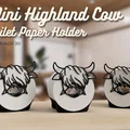 Giá đỡ giấy vệ sinh bò Highland Mini - Thumbnail 2