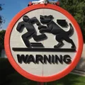 Bảng Cảnh Báo Chó Dữ (Warning Dog Sign) - Thumbnail 1