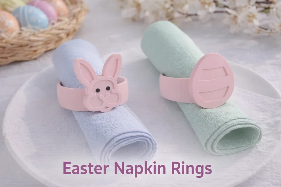 Vòng giữ khăn giấy chủ đề Phục Sinh - Image 1