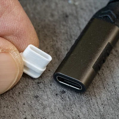 Nắp đậy bảo vệ cổng USB-C (female) - Phụ kiện 3D hữu ích