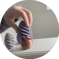 Thêm một mẫu trứng xoay lồng nhau độc đáo
