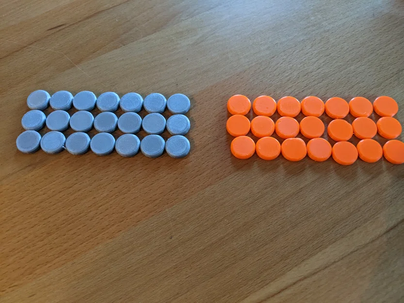 Bộ cờ Connect Four gấp gọn - Trò chơi giải trí in 3D độc đáo - Image 2