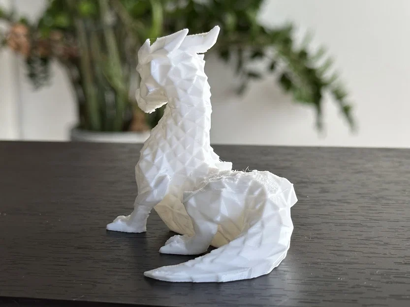 Mô hình Rồng Low Poly (Low Poly Dragon) - Image 3