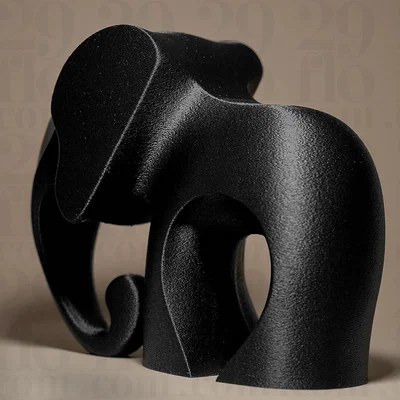Tượng Voi Phong Cách Hiện Đại (Modern Elephant Figurine)