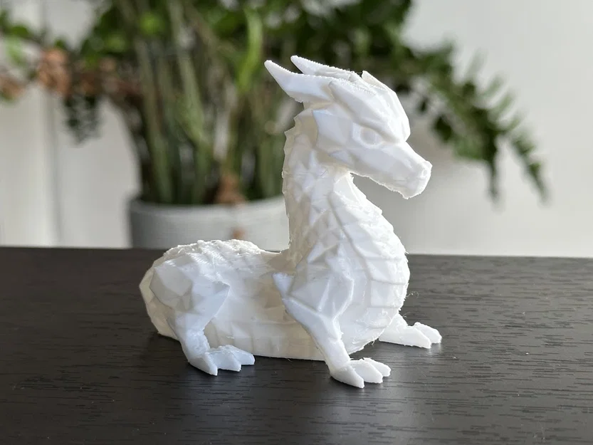 Mô hình Rồng Low Poly (Low Poly Dragon) - Image 4