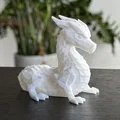 Mô hình Rồng Low Poly (Low Poly Dragon) - Thumbnail 4