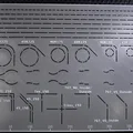 Duality LED Track System - Khuôn mẫu bố trí đường ray (Track Layout Stencil) - Thumbnail 1