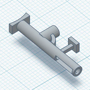 Mô hình súng chống tăng PIAT tương thích LEGO in 3D độc đáo